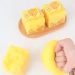 squishy cheese stress relief fidget toy for relaxation banner 2
