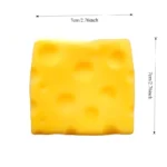 squishy cheese stress relief fidget toy for relaxation banner 3