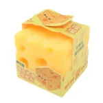 squishy cheese stress relief fidget toy for relaxation banner 6