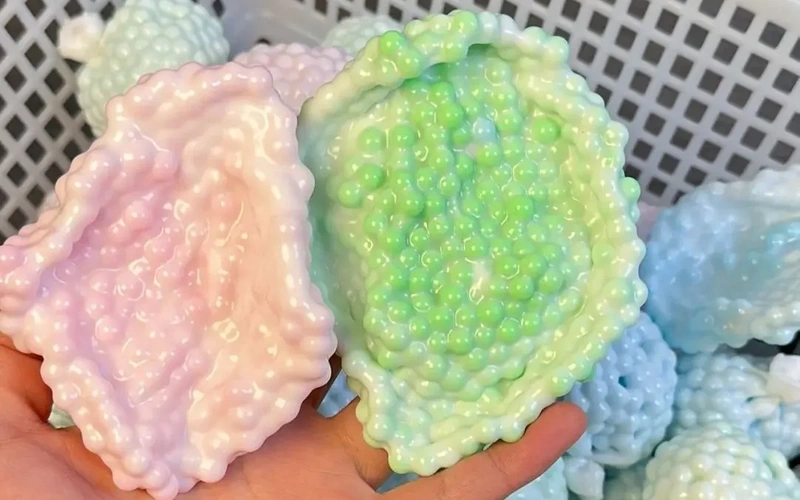 Squishy Stress Relief Ball Fidget Toy for Adults and Kids