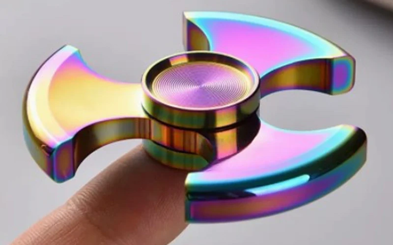 Stainless Steel Fidget Spinner Adult Stress Relief Toy