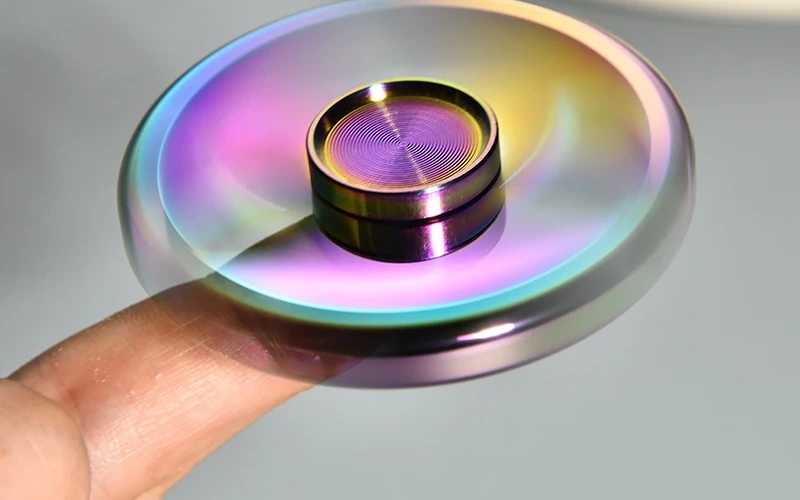 Stainless Steel Fidget Spinner Adult Stress Relief Toy