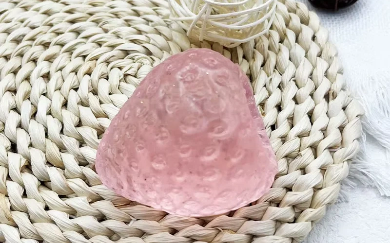 Strawberry Cat Claw Soft Rubber Massage Pad