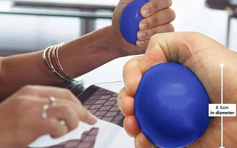 Stress Relief Squeeze Ball Fidget Toy