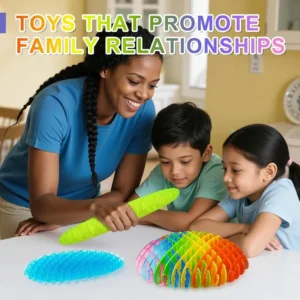 stretchable mesh fidget worm sensory stress relief toy banner 1