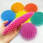 stretchable mesh fidget worm sensory stress relief toy banner 2