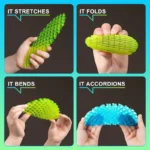 stretchable mesh fidget worm sensory stress relief toy banner 5