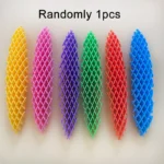 stretchable mesh fidget worm sensory stress relief toy banner 7