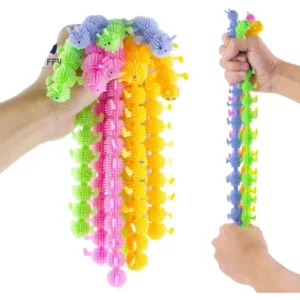 stretchy caterpillar sensory fidget toy stress relief banner 1