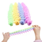 stretchy caterpillar sensory fidget toy stress relief banner 2