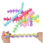 stretchy caterpillar sensory fidget toy stress relief banner 3