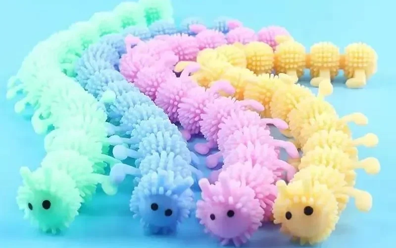 Stretchy Caterpillar Sensory Fidget Toy Stress Relief