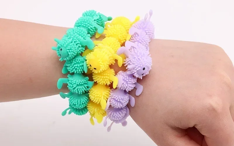 Stretchy Caterpillar Sensory Fidget Toy Stress Relief