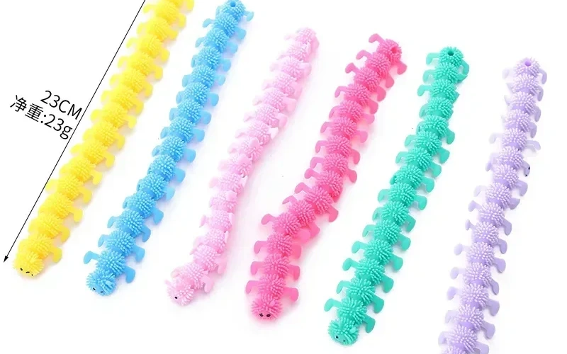 Stretchy Caterpillar Sensory Fidget Toy Stress Relief