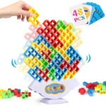 tetra tower balance stacking blocks party game banner 1