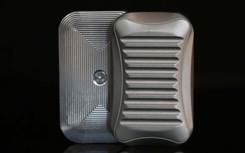 Titanium Magnetic Push Slider Fidget Stress Relief Toy