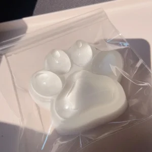 transparent cat paw squishy stress relief sensory toy banner 2
