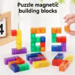 transparent magnetic building blocks educational construction toy set banner 1