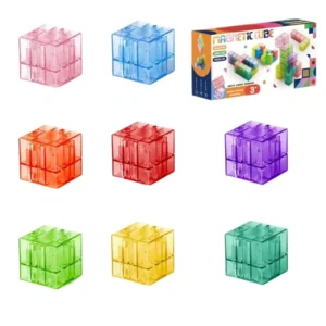 transparent magnetic building blocks educational construction toy set banner 2