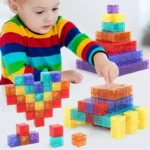 transparent magnetic building blocks set for kids banner 1