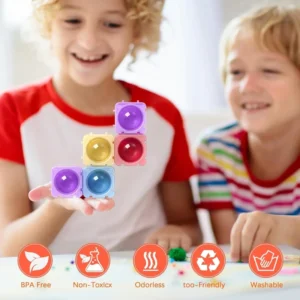 transparent silicone popper building blocks phonics learning toy banner 2