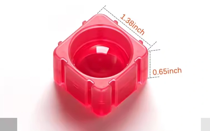 Transparent Silicone Popper Building Blocks Phonics Learning Toy