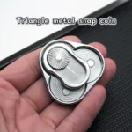 triangle metal fidget slider for adult edc banner 4