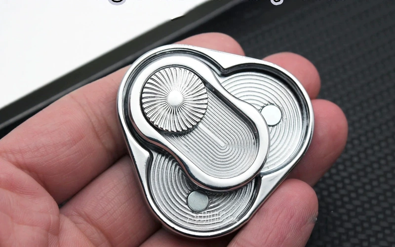 Triangle Metal Fidget Slider for Adult EDC