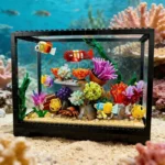 tropical aquarium fish tank building block set banner 2