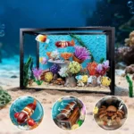 tropical aquarium fish tank building block set banner 4