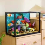 tropical aquarium fish tank building block set banner 6