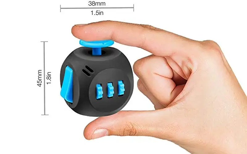 Twelve Sided Fidget Cube Sensory Stress Relief Toy