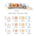 wooden train montessori learning toy for toddlers banner 9